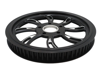 Vortex Rear Drive Pulley 65 Tooth Black Cut