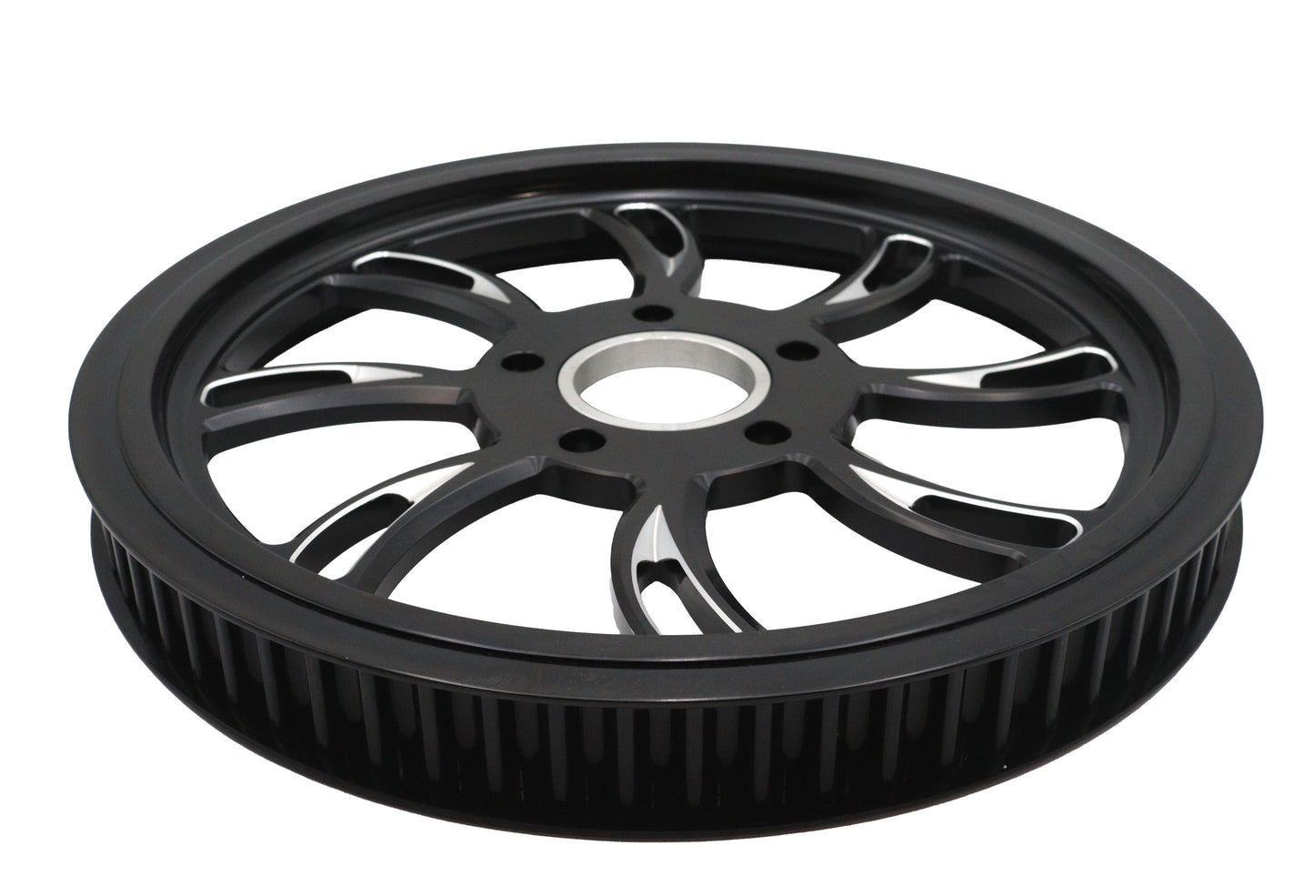 Vortex Rear Drive Pulley 65 Tooth Black Cut