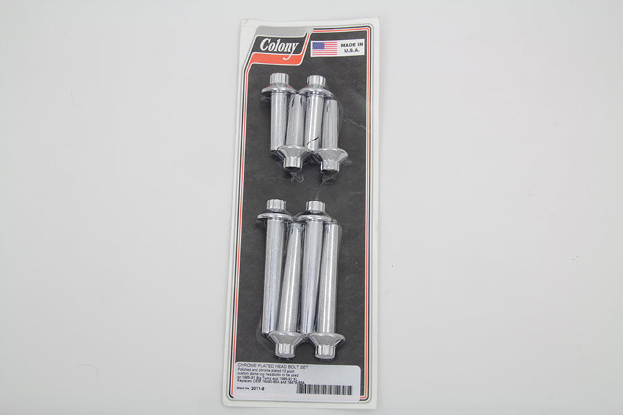 Cylinder Head Bolt Set Chrome