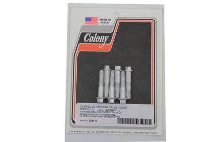 D-Ring Cadmium Rocker Arm Cover Screw Set