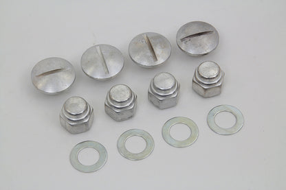 Rocker Arm Slotted Cadmium Cover Plug Kit