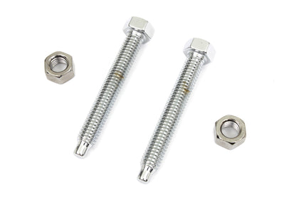 Chrome Rear Axle Adjuster Screw