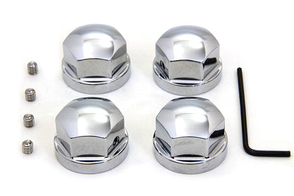 Engine Cylinder Head Bolt Cover Chrome