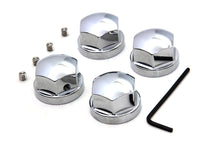 Engine Cylinder Head Bolt Cover Chrome