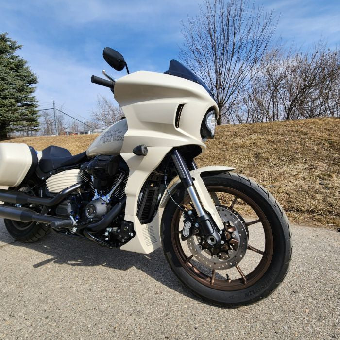 white sand pearl Fairing Spoiler Kit for Harley® Low Rider ST zoomed out