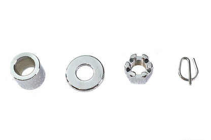 Front Axle Spacer Kit Chrome