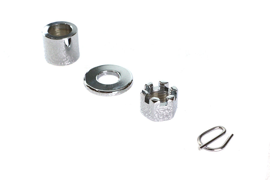 Front Axle Spacer Kit Chrome