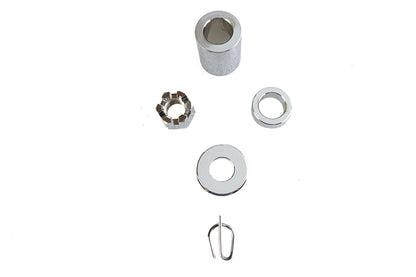 Rear Axle Spacer Kit Chrome