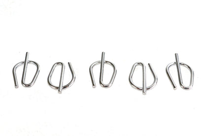 Chrome Rear Axle Spring Clips