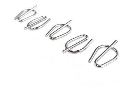 Chrome Rear Axle Spring Clips