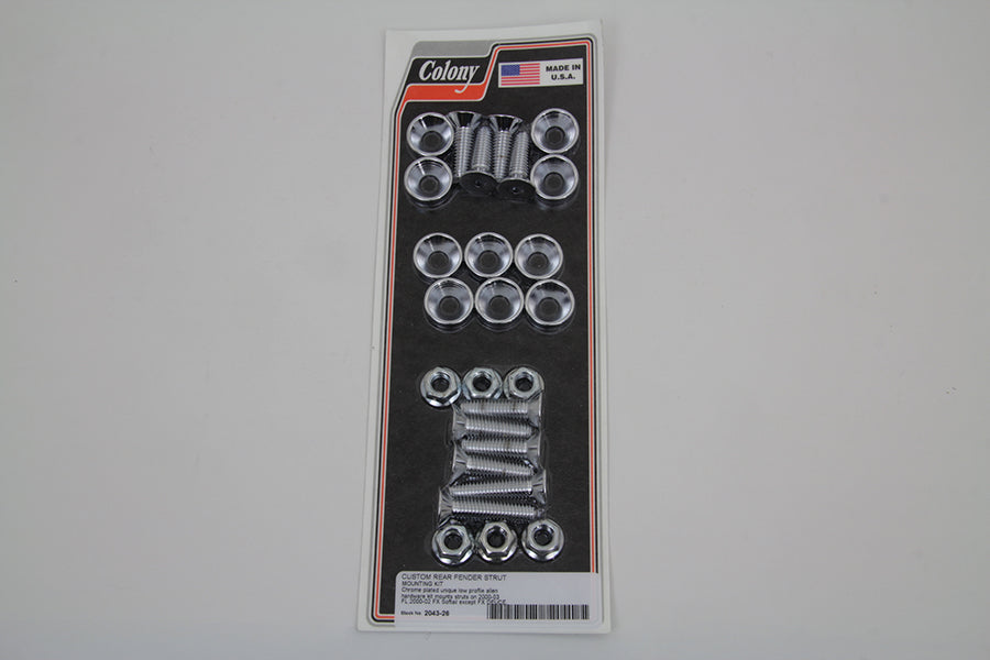 Rear Fender Strut Bolt Kit