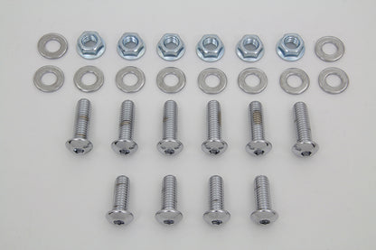 Rear Fender Strut Bolt Kit Chrome