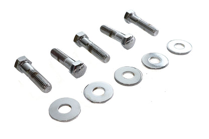 Rear Sprocket Bolt and Washer Kit Chrome