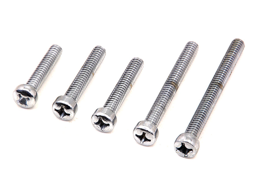 Sprocket Kick Starter Cover Screw Chrome