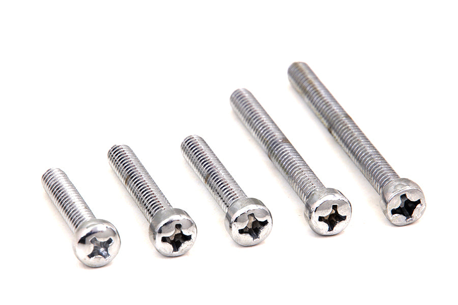 Sprocket Kick Starter Cover Screw Chrome