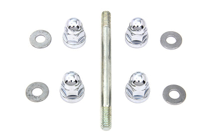 Gas Tank Mount Kit Chrome