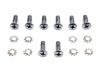 Tappet Block Screw Kit Chrome
