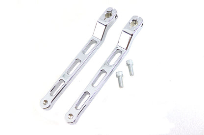 Extended Heel Toe Shifter Lever Set Chrome