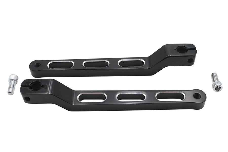 Extended Heel Toe Shifter Lever Set Black
