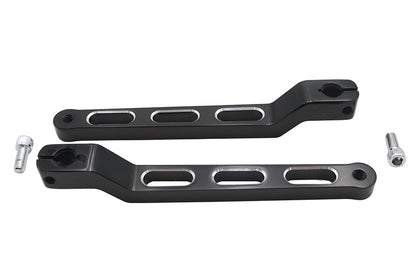 Extended Heel Toe Shifter Lever Set Black
