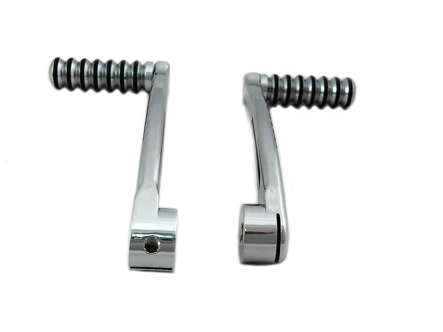 Chrome Heel Toe Shifter Lever Set