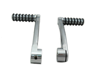 Chrome Heel Toe Shifter Lever Set