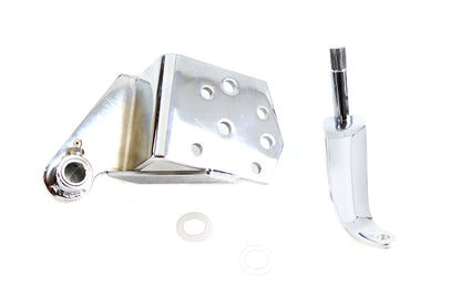 Forward Shifter Mount Bracket and Arm Kit Chrome