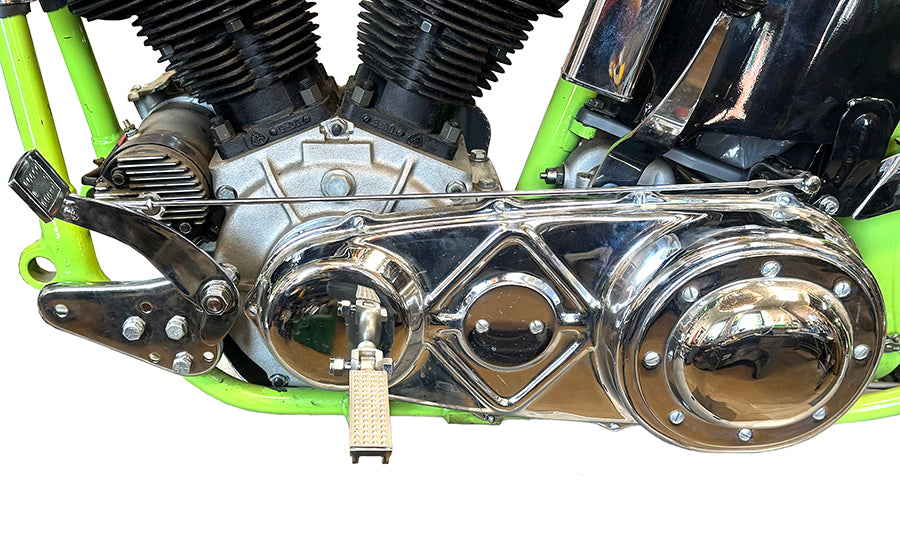Chrome Jockey Clutch Pedal and Plate