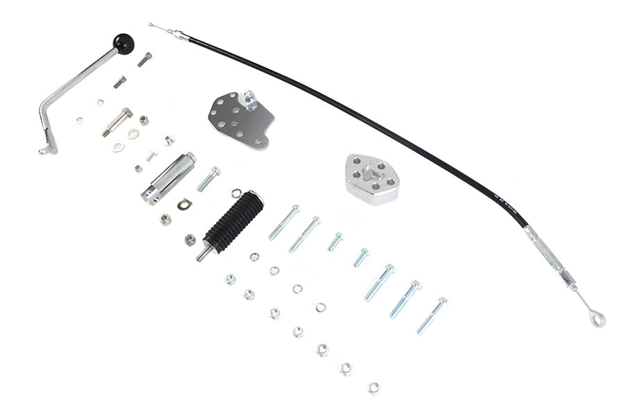 Chrome Jockey Clutch Pedal Kit