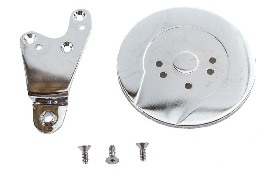 Dust Shield and Shifter Lever Set Chrome