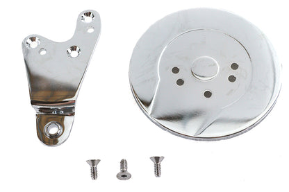 Dust Shield and Shifter Lever Set Chrome