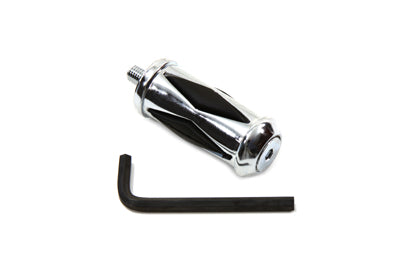 Shifter Footpeg Chrome Diamond Shape