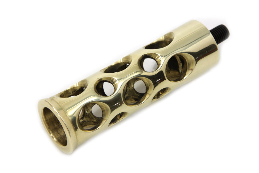 Brass Swiss Cheese Shifter Peg