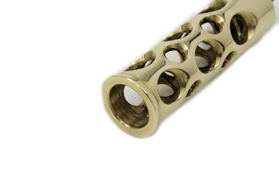 Brass Swiss Cheese Shifter Peg