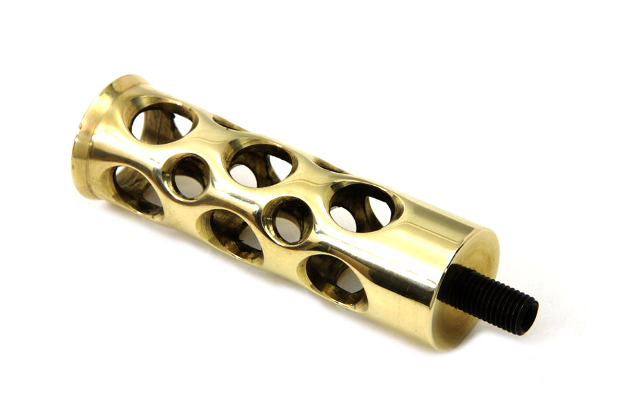 Brass Swiss Cheese Shifter Peg