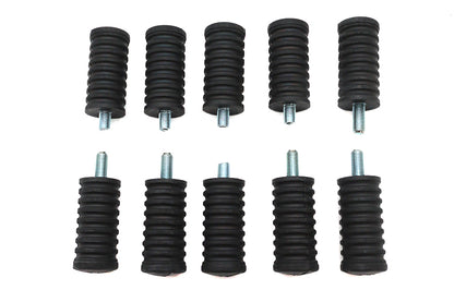 Shifter Footpeg Black Rubber