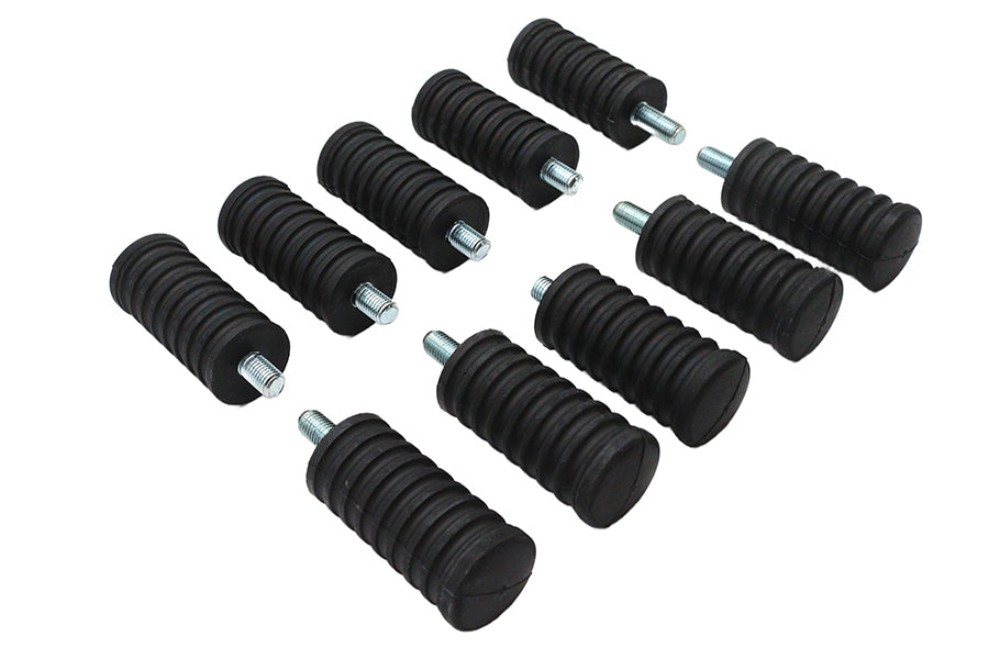 Shifter Footpeg Black Rubber
