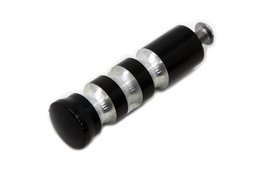 Black Contour Grooved Shifter Peg