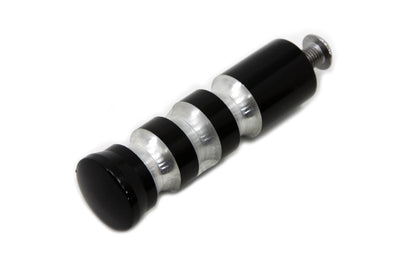 Black Contour Grooved Shifter Peg