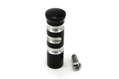 Black Contour Grooved Shifter Peg