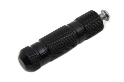Black Knurled Four Grooved Shifter Peg
