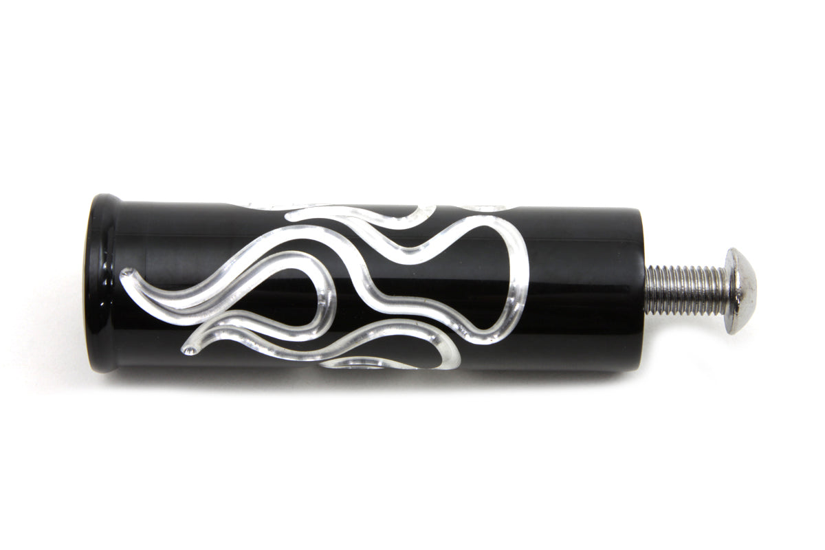 Black Flame Style Shifter Footpeg