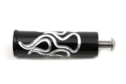 Black Flame Style Shifter Footpeg