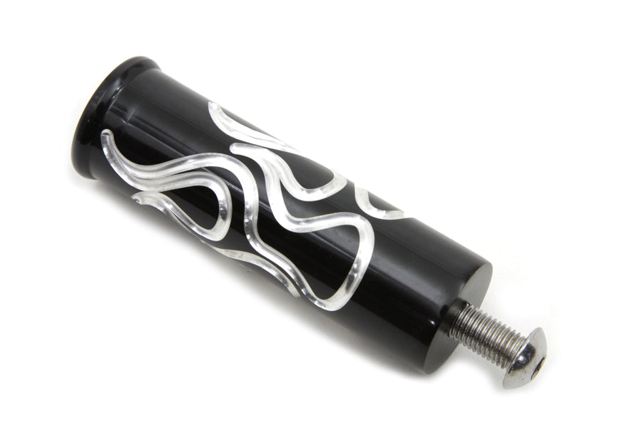 Black Flame Style Shifter Footpeg