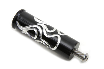 Black Flame Style Shifter Footpeg