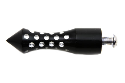 Black Agostinni Shifter Footpeg Spike Style