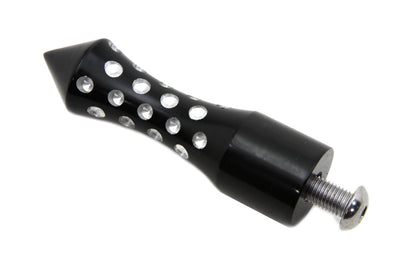Black Agostinni Shifter Footpeg Spike Style