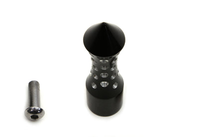 Black Agostinni Shifter Footpeg Spike Style