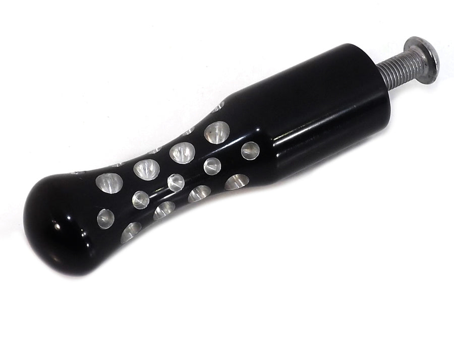 Black Agostinni Shifter Footpeg Contour Style