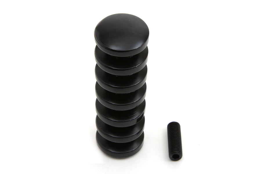 Black Grooved Shifter Peg